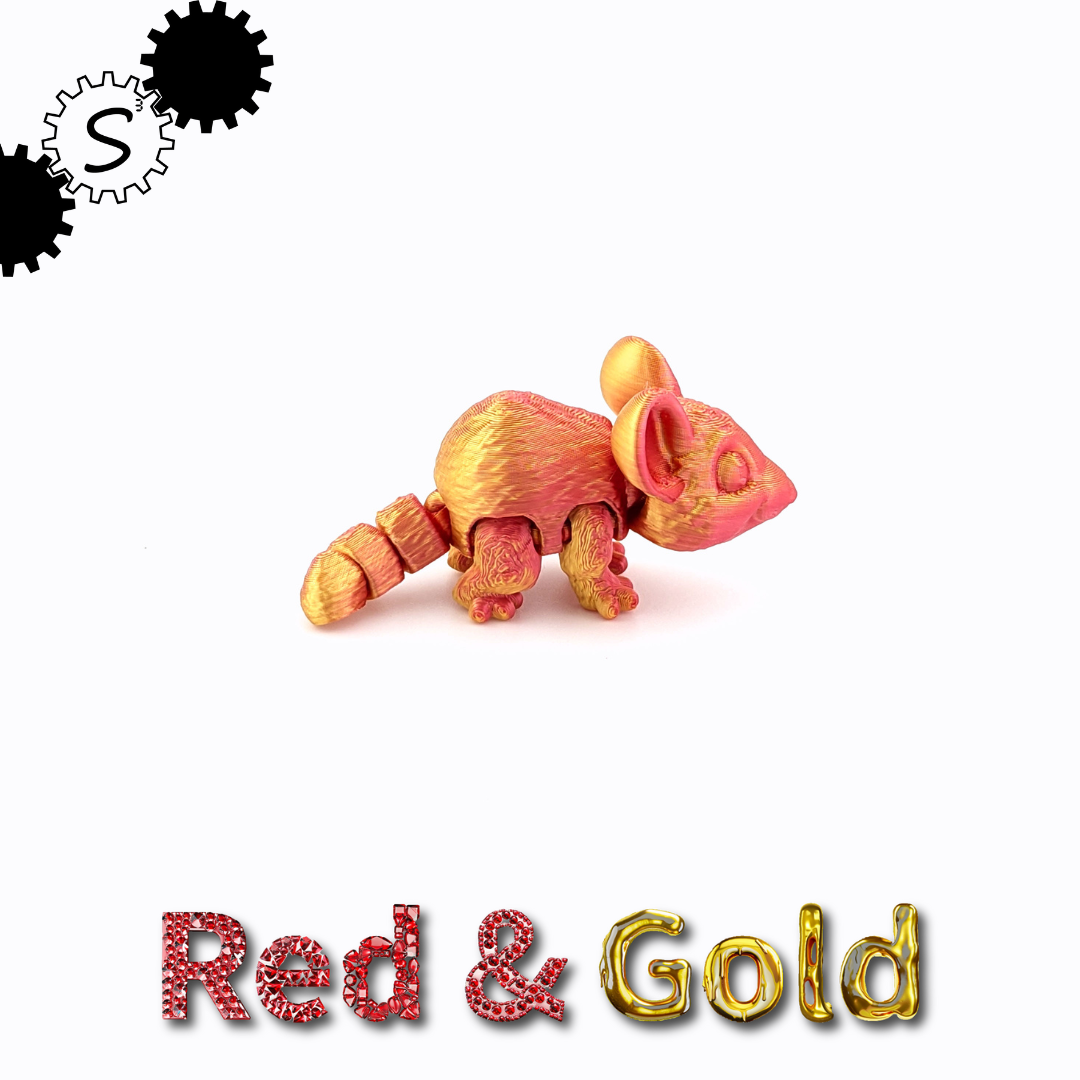 3D Printed Mouse Figurine - Single Colour