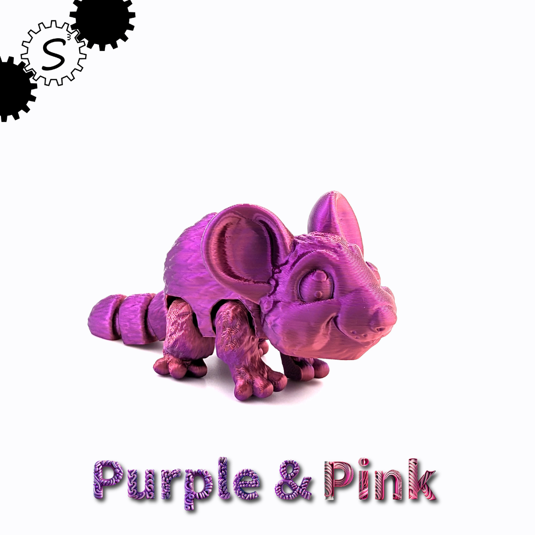 3D Printed Mouse Figurine - Single Colour