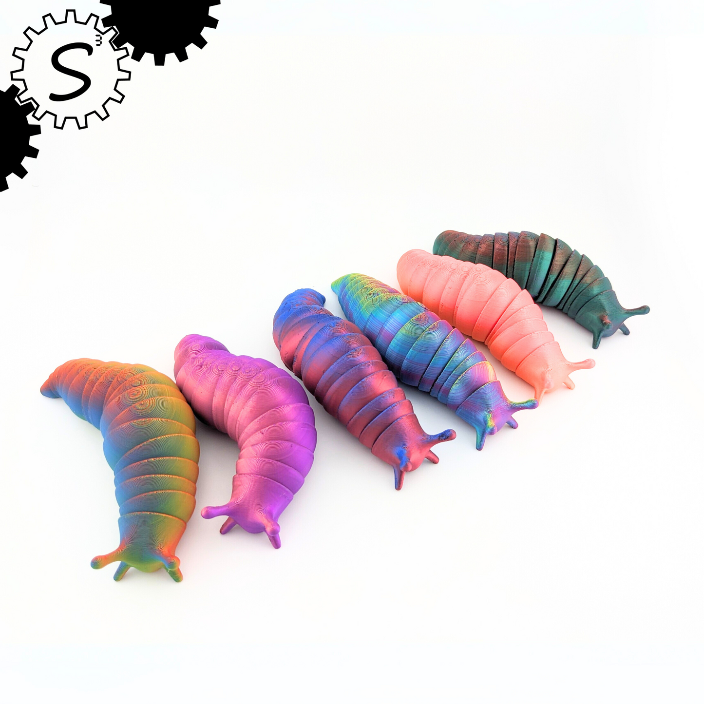 Multicolour Articulated Slug