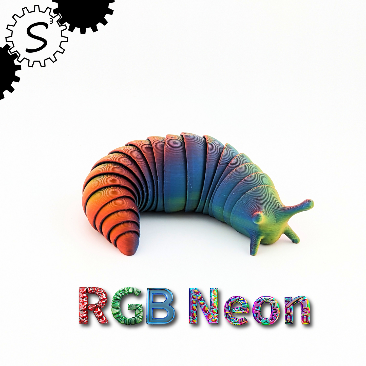 Multicolour Articulated Slug