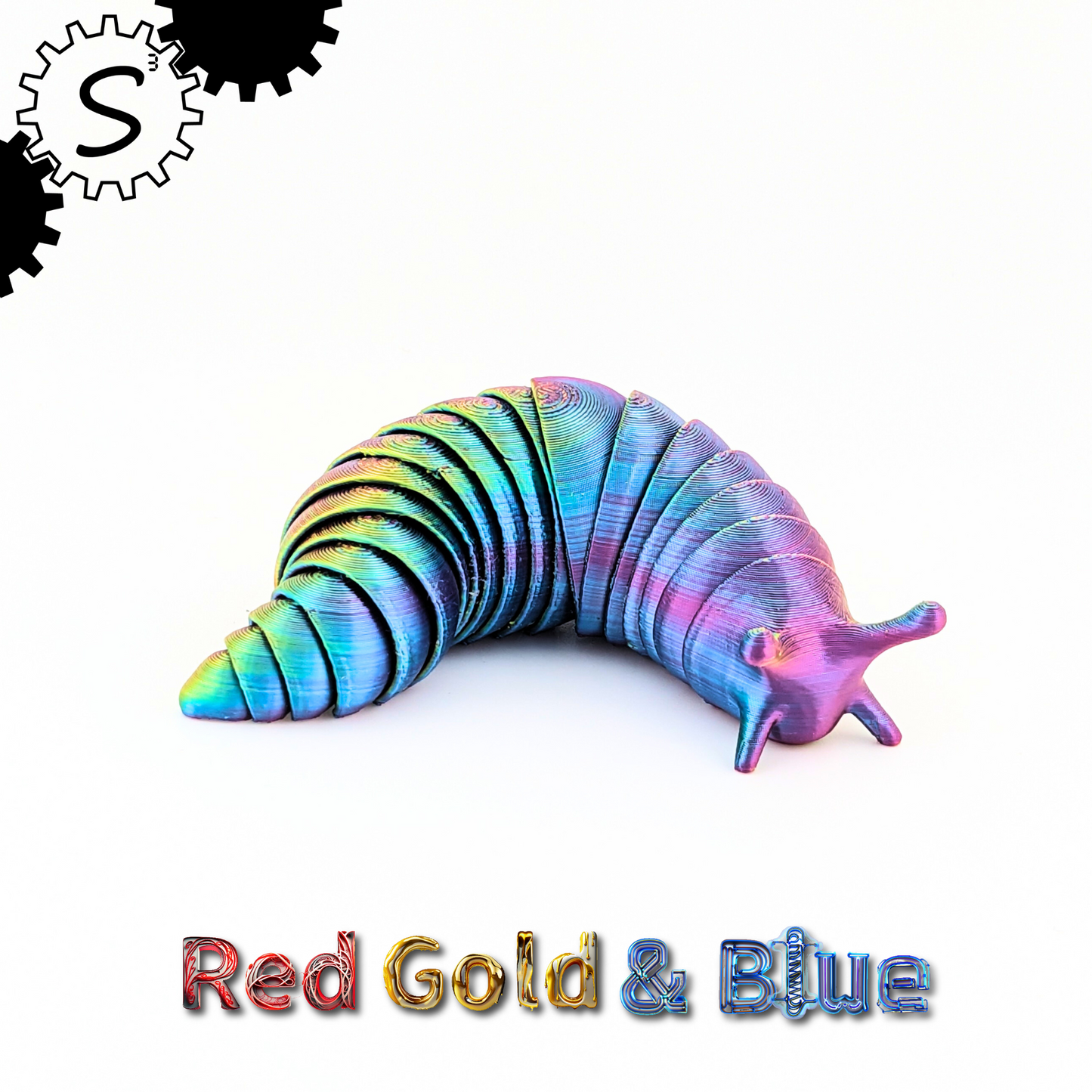 Multicolour Articulated Slug
