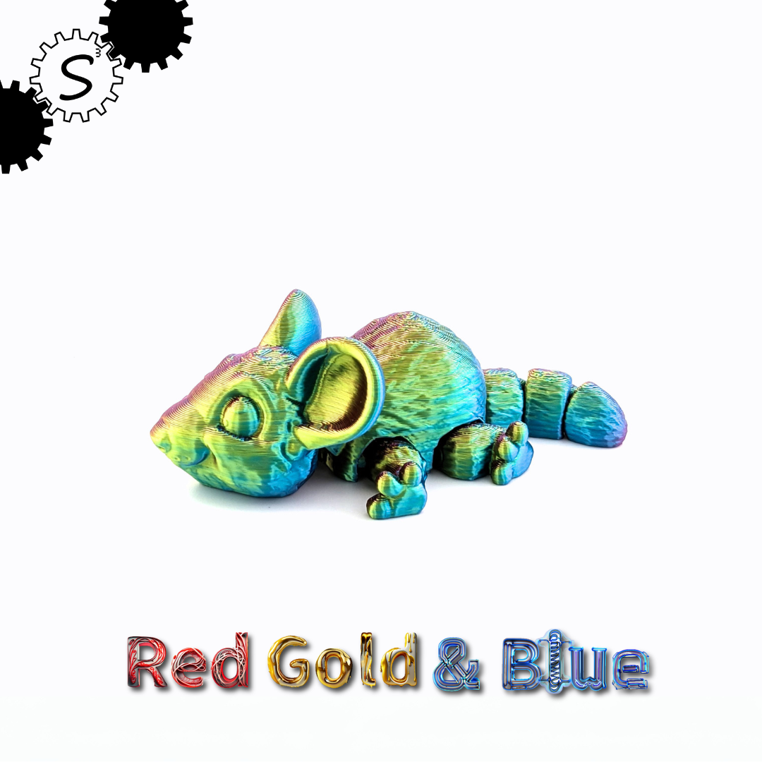 3D Printed Mouse Figurine - Single Colour