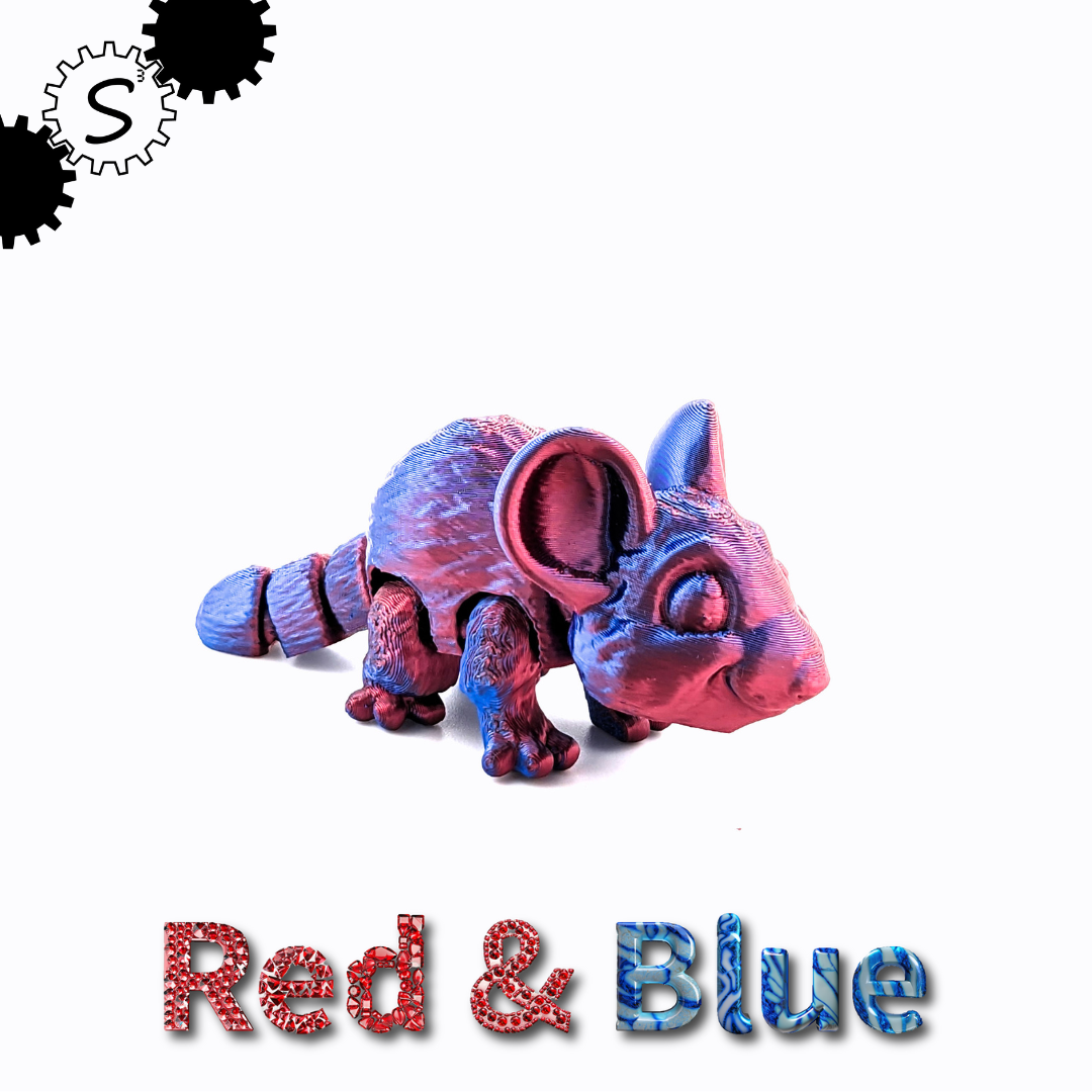 3D Printed Mouse Figurine - Single Colour