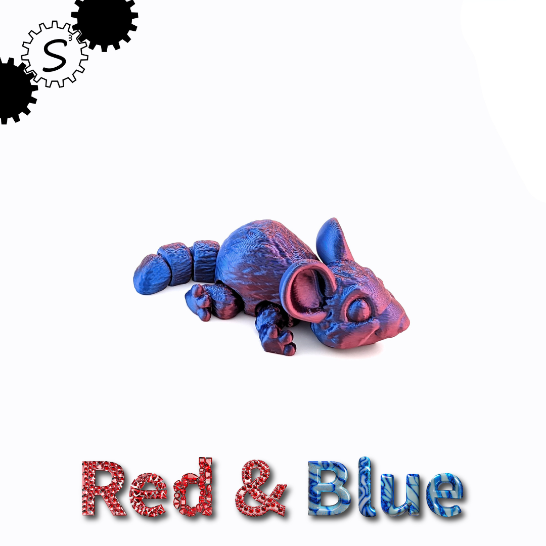 3D Printed Mouse Figurine - Single Colour