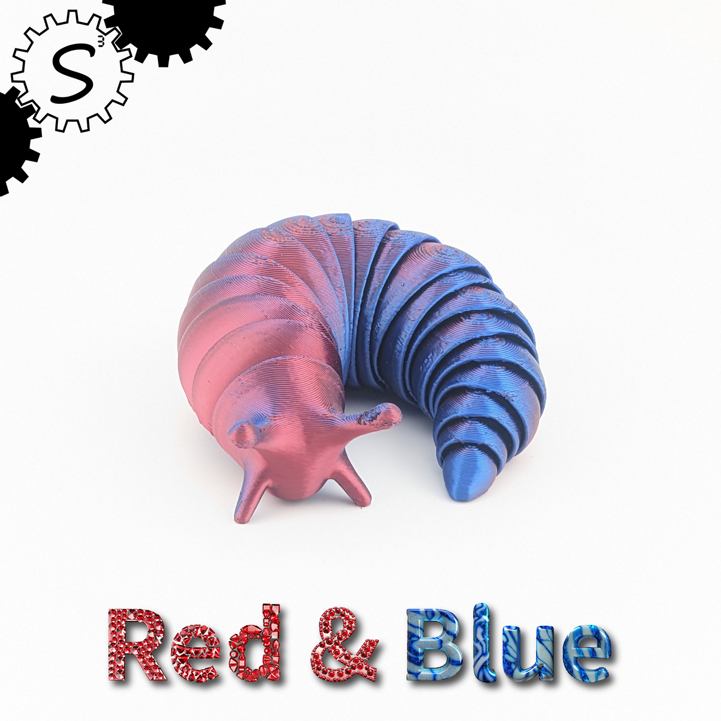 Multicolour Articulated Slug