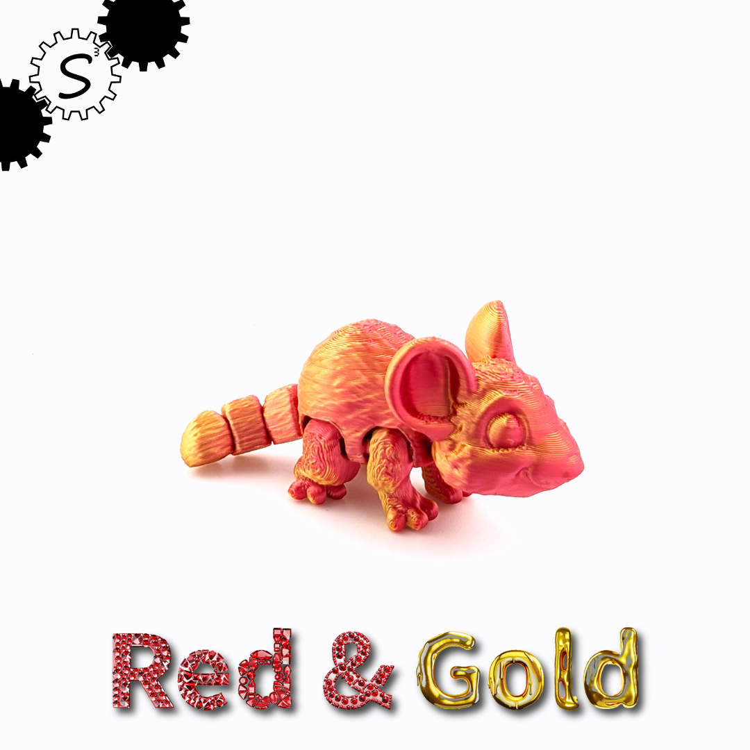 3D Printed Mouse Figurine - Single Colour