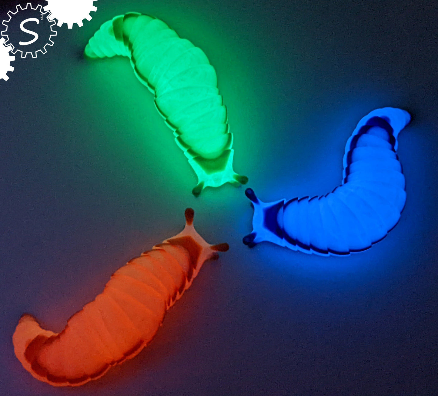 Glow In The Dark Articulated Slug